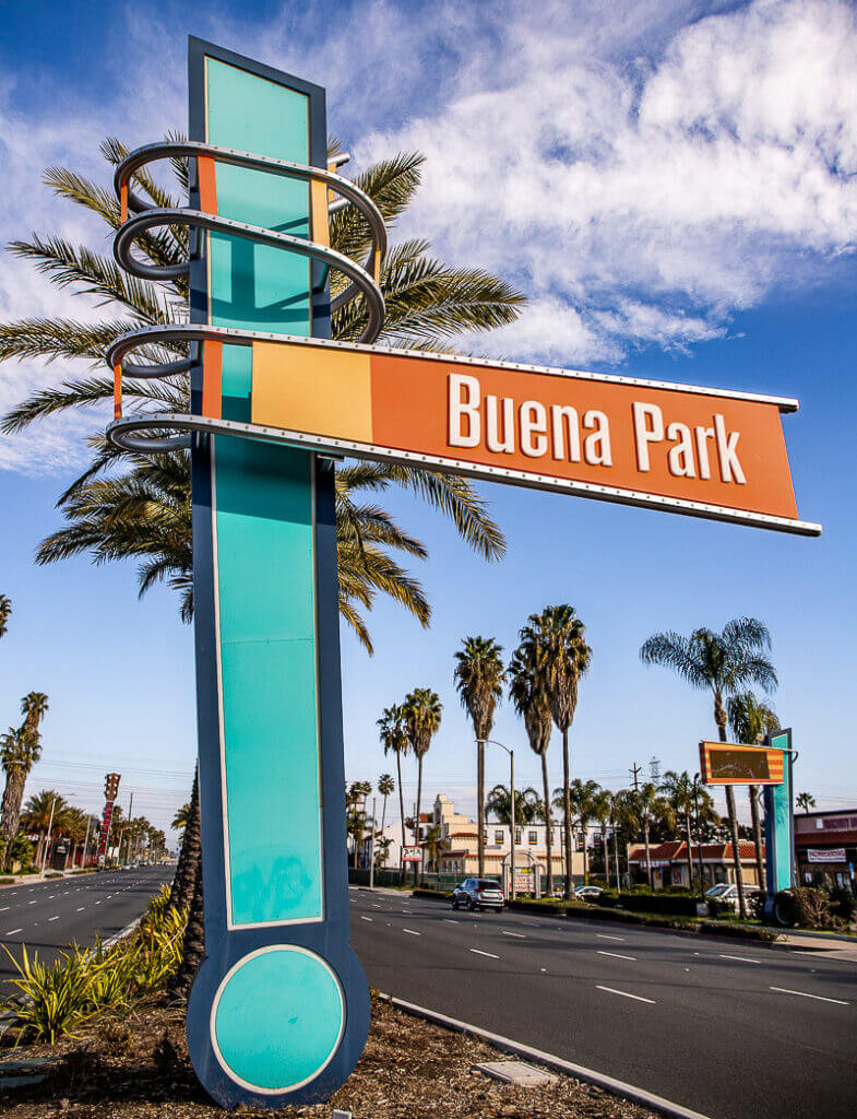 Buena Park bail - sign